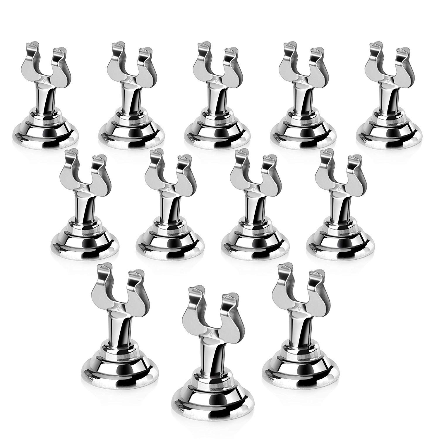 Silver Place Card Holders (Set of 12)